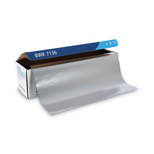Boardwalk Heavy-Duty Aluminum Foil Roll, 18" x 1,000 ft (BWK7136)