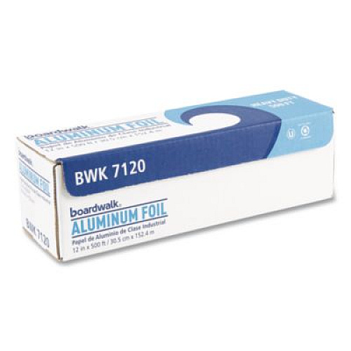 Boardwalk Heavy-Duty Aluminum Foil Roll, 87 Gauge, 12" x 500 ft (7120)