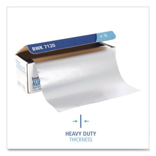 Boardwalk Heavy-Duty Aluminum Foil Roll, 87 Gauge, 12" x 500 ft (7120)