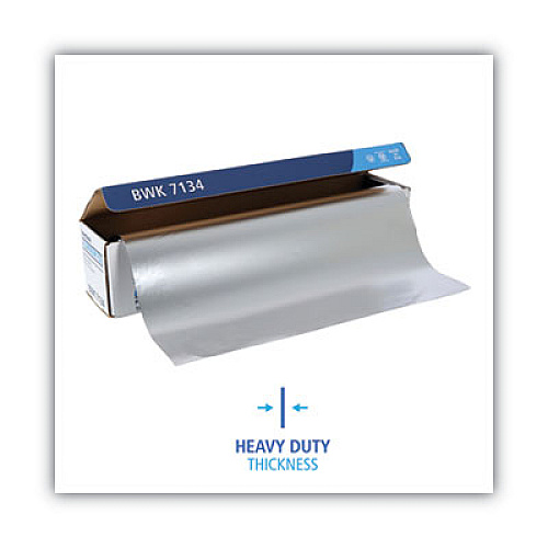 Boardwalk Heavy-Duty Aluminum Foil Roll, 18" x 500 ft (BWK7134)