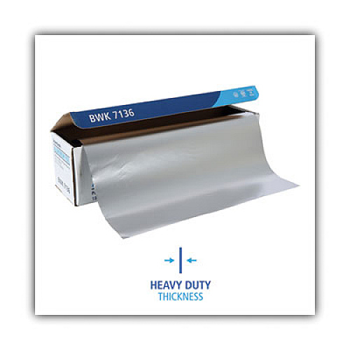 Boardwalk Heavy-Duty Aluminum Foil Roll, 18" x 1,000 ft (BWK7136)