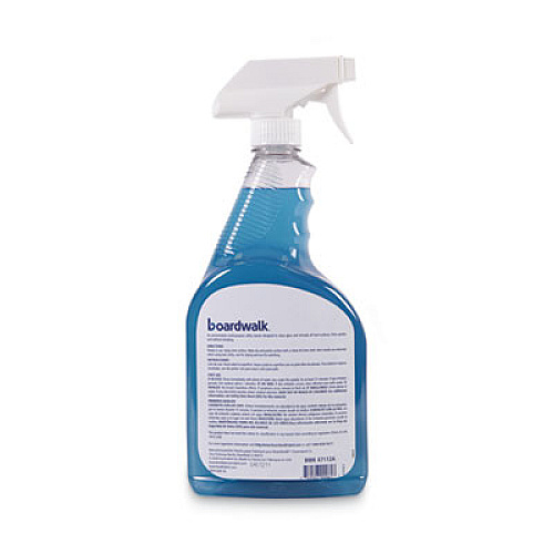 Boardwalk Industrial Strength Glass Cleaner with Ammonia, Unscented, 32 oz Trigger Spray Bottle (47112AEA)