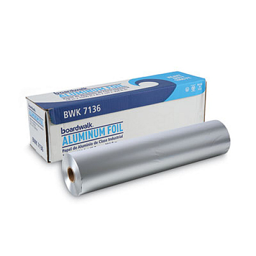 Boardwalk Heavy-Duty Aluminum Foil Roll, 18" x 1,000 ft (BWK7136)