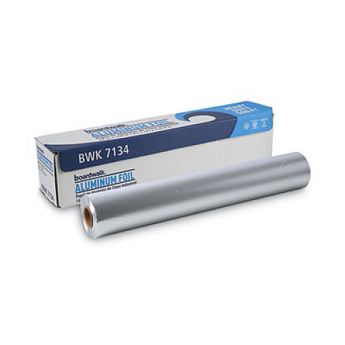 Boardwalk Heavy-Duty Aluminum Foil Roll, 18" x 500 ft (BWK7134)