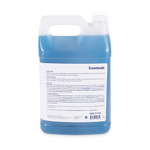 Boardwalk Industrial Strength Glass Cleaner with Ammonia, 1 gal Bottle (4714AEA)