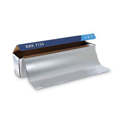 Boardwalk Heavy-Duty Aluminum Foil Roll, 18" x 500 ft (BWK7134)
