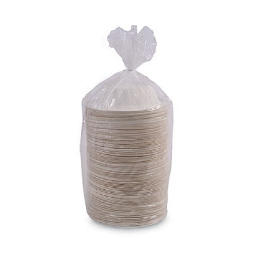 Boardwalk Bagasse Dinnerware, Bowl, 12 oz, White, 1,000/Carton (BWKBOWLWF12)
