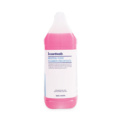 Boardwalk Neutral Floor Cleaner Concentrate, Lemon Scent, 1 gal Bottle, 4/Carton (4404N)