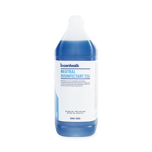 Boardwalk Neutral Disinfectant, Floral Scent, 1 gal Bottle, 4/Carton (BWK4800)