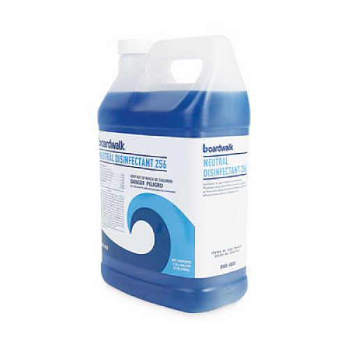 Boardwalk Neutral Disinfectant, Floral Scent, 1 gal Bottle, 4/Carton (BWK4800)