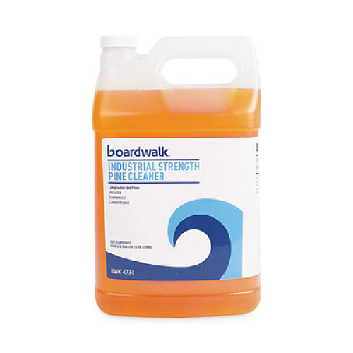 Boardwalk Industrial Strength Cleaner, Pine Scent, 1 gal Bottle, 4/Carton (4734)