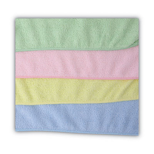 GEN Microfiber Cleaning Cloths, 16 x 16, Yellow, 24/Pack (GEN16MFY)