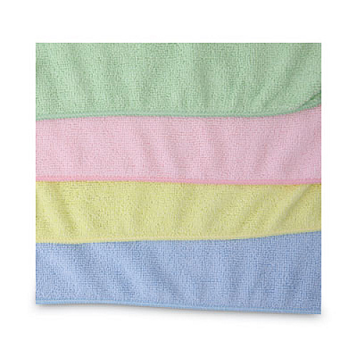 GEN Microfiber Cleaning Cloths, 16 x 16, Blue, 24/Pack (GEN16MFB)