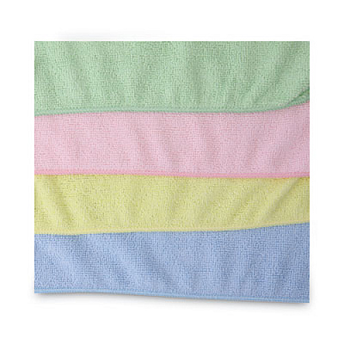 GEN Microfiber Cleaning Cloths, 16 x 16, Pink, 24/Pack (GEN16MFP)