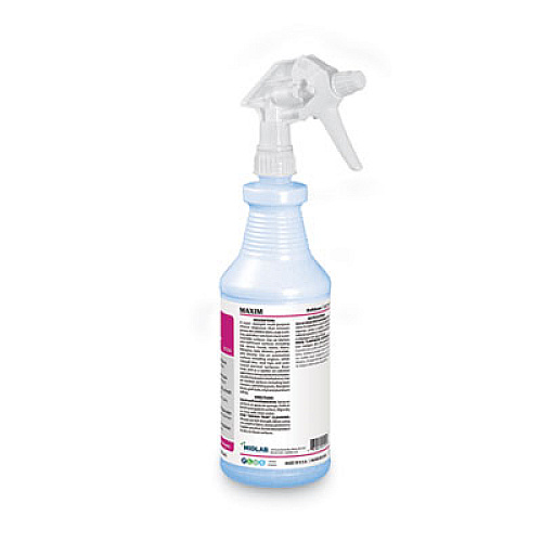 Maxim Bulldozer Cleaner/Degreaser RTU, Safe-to-Ship, Lemon Scent, 32 oz, 6/Carton (05100086)