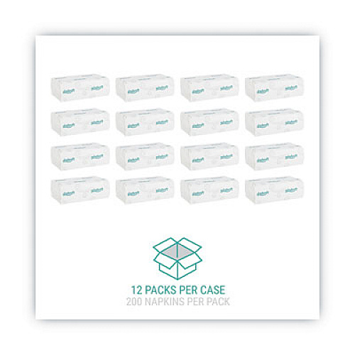 Windsoft C-Fold Paper Towels, 1-Ply, 10.2 x 13.25, White, 200 Towels/Pack, 12 Packs/Carton (101)