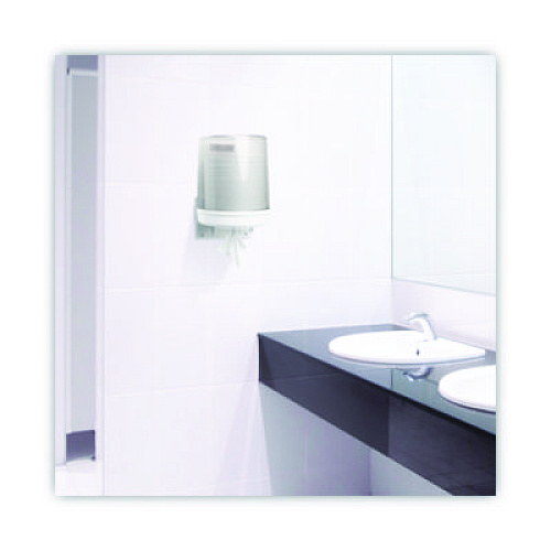 Boardwalk Center-Pull Roll Towels, 2-Ply, 7.6 x 8.9, White, 600/Roll, 6/Carton (410321)