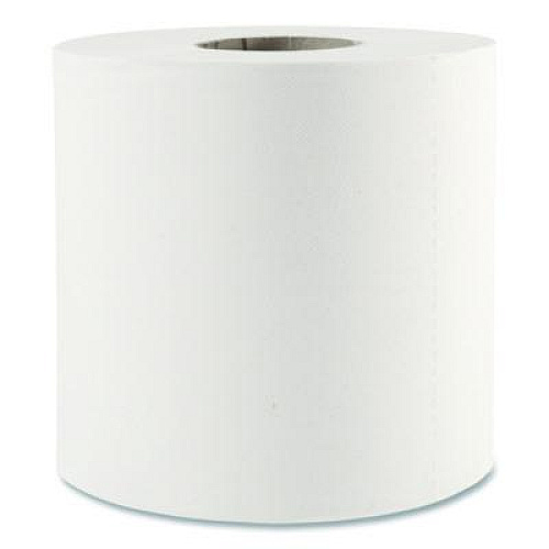 Boardwalk Center-Pull Roll Towels, 2-Ply, 10 x 7.6, White, 600/Roll, 6/Carton (410322)