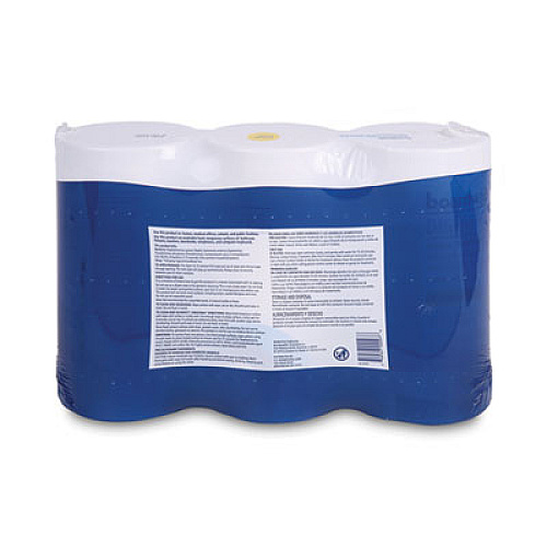 Boardwalk Disinfecting Wipes, 8 x 7, Lemon Scent, 75/Canister, 3 Canisters/Pack, 4/Pks/Ct (BWK455W753CT)