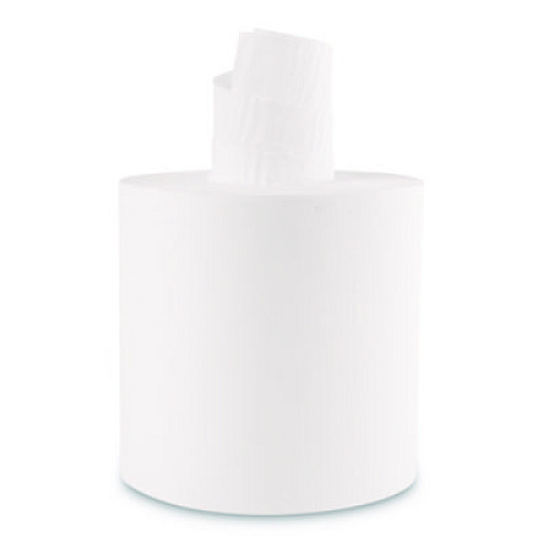 Boardwalk Center-Pull Roll Towels, 2-Ply, 7.6 x 8.9, White, 600/Roll, 6/Carton (410321)