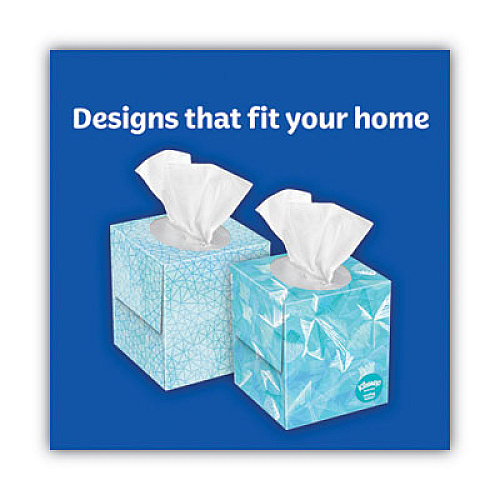 Kleenex COOL TOUCH FACIAL TISSUE, 2-PLY, WHITE, 45 SHEETS/BOX, 27 BOXES/CARTON (50140CT)