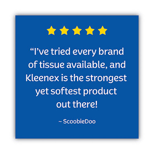 Kleenex TRUSTED CARE FACIAL TISSUE, 2-PLY, WHITE, 144 SHEETS/BOX, 3 BOXES/PACK, 12 PACKS/CARTON (50219CT)