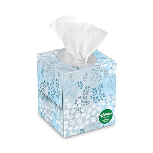 Kleenex LOTION FACIAL TISSUE, 2-PLY, WHITE, 65 SHEETS/BOX, 27 BOXES/CARTON (49974CT)