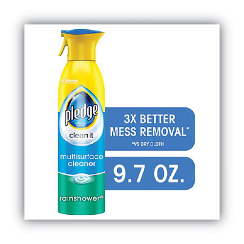 Pledge Multi-Surface Everyday, Rainshower, 9.7 oz Aerosol Spray (334570EA)