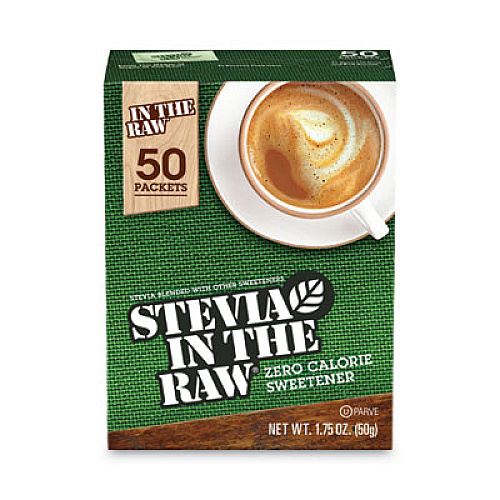 Stevia in the Raw Sweetener, 2.5 oz Packet, 50/Box (75050)