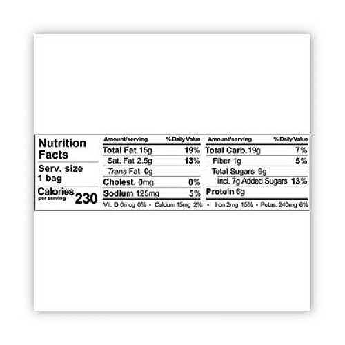 Sahale Snacks Glazed Mixes, Cashew Pom Vanilla, 1.5 oz, 18/Carton (900021)