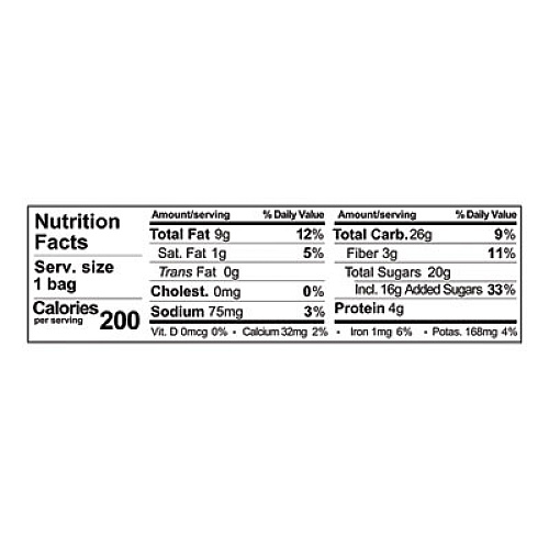 Sahale Snacks Glazed Mixes, Classic Fruit Nut, 1.5 oz, 18/Carton (900022)