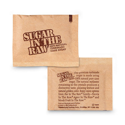 Sugar in the Raw Sugar, 0.2 oz Packet, 200/Box (00319)