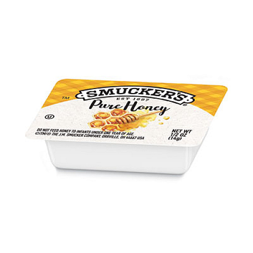Smucker's Honey, Single Serving Packs,0.5 oz, 200/Carton (763)