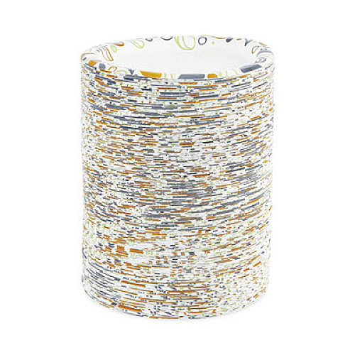 Boardwalk Deerfield Printed Paper Plates, 6" dia, Coated/Soak Proof, White/Yellow/Green/Purple, 250/Pack, 4 Packs/Carton (DEER6PLT)