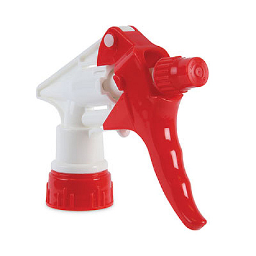 Boardwalk General Purpose Trigger Sprayer, 9.25" Tube, Fits 32 oz Bottles, Red/White, 24/Carton (09229)