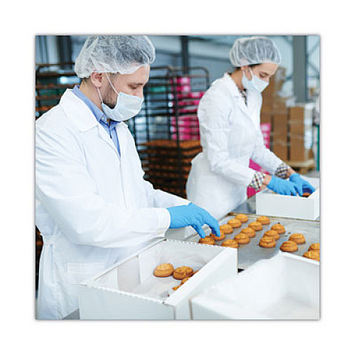 KleenGuard G10 Flex Blue Nitrile Gloves, Powder-Free, X-Small, 3 mil Thick, 9.5" Long, Blue, 100/Box, 10 Boxes/Carton (54331)