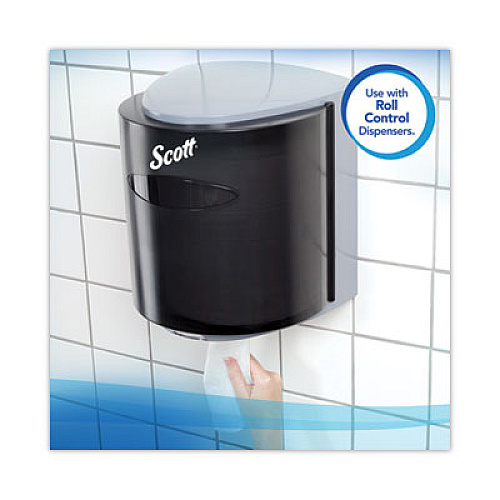 Scott Essential Roll Center-Pull Towels, 1-Ply, 8 x 12, White, 700/Roll, 6 Rolls/Carton (01032)