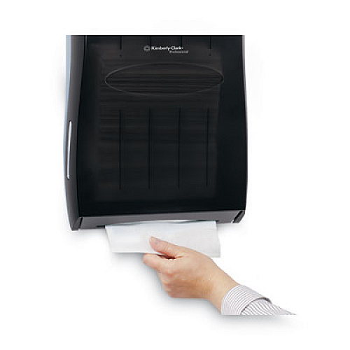 Kimberly-Clark Professional* Universal Towel Dispenser, 13.31 x 5.85 x 18.85, Smoke (09905)