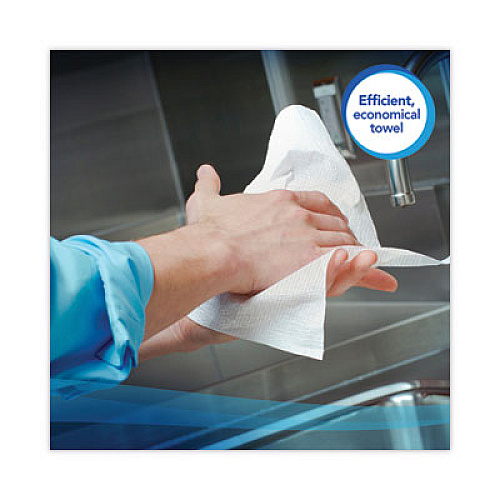 Scott Essential Single-Fold Towels, Absorbency Pockets, 9.3 x 10.5, 250/Pack, 16 Packs/Carton (01700)
