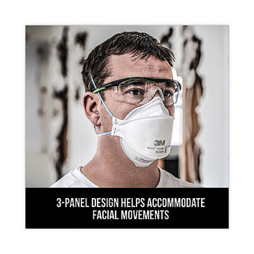 3M Aura Particulate Respirator 9205+, N95, One Size Fits All, 20/Pack (9205PH20DC)