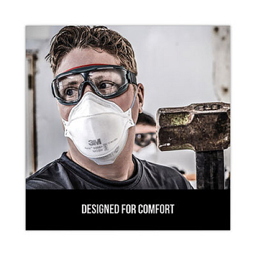 3M Aura Particulate Respirator 9205+, N95, One Size Fits All, 20/Pack (9205PH20DC)