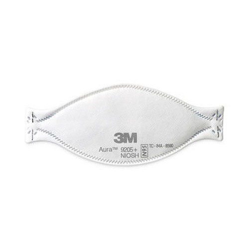 3M Aura Particulate Respirator 9205+, N95, One Size Fits All, 20/Pack (9205PH20DC)