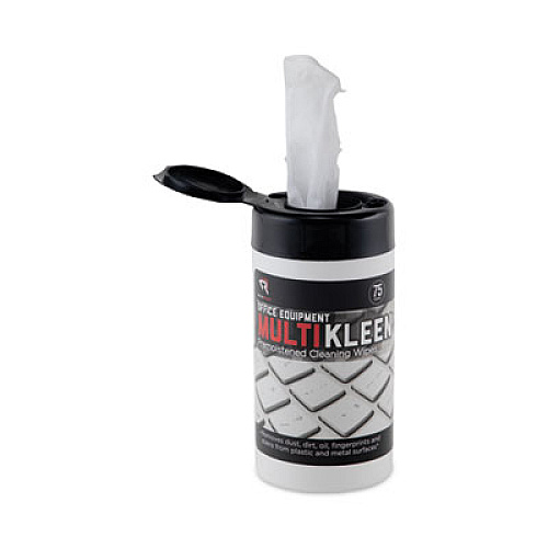 Read Right Office Equipment MultiKleen Wet Wipes, Cloth, 5.44 x 6.38, 75/Tub (RR1407)