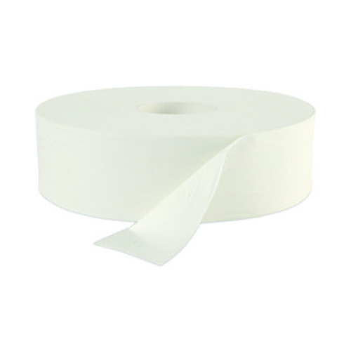 Boardwalk JRT Jumbo Roll Bathroom Tissue, Septic Safe, 2-Ply, 3.5" x 2,000 ft, White, 6 Rolls/Carton (6102B)