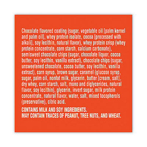 Gatorade Recover Chocolate Chip Whey Protein Bar, 2.8 oz Bar, 12 Bars/Carton (29500032)