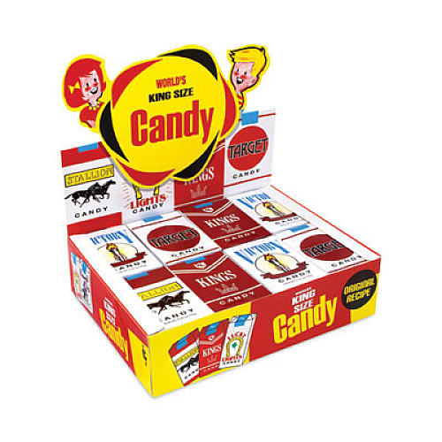 World Confections Candy Cigarettes, 1.3 oz, 24/Pack (20900100)