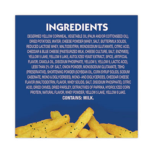 Andy Capps Cheddar Fries, 0.85 oz Bag, 72/Carton (20900464)