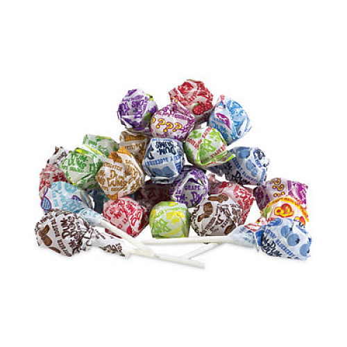 Spangler Dum-Dum-Pops, Assorted Flavors, Individually Wrapped, Bulk 30 lb Carton (534)