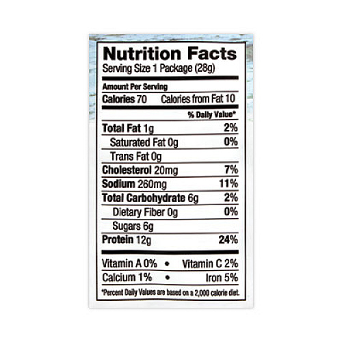 Think Jerky Classic Beef Jerky, 1 oz Pouch, 12/Pack (22000984)