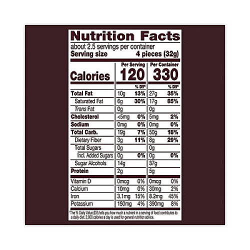 Hershey's Miniatures Special Dark Sugar-Free Chocolate, 3 oz Bag, 12 Bags/Carton (24601030)